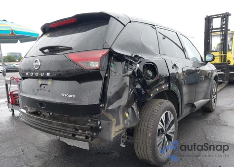 2021 Nissan Rogue Sv Intelligent Awd from USA, damaged, VIN JN8AT3BB1MW215910